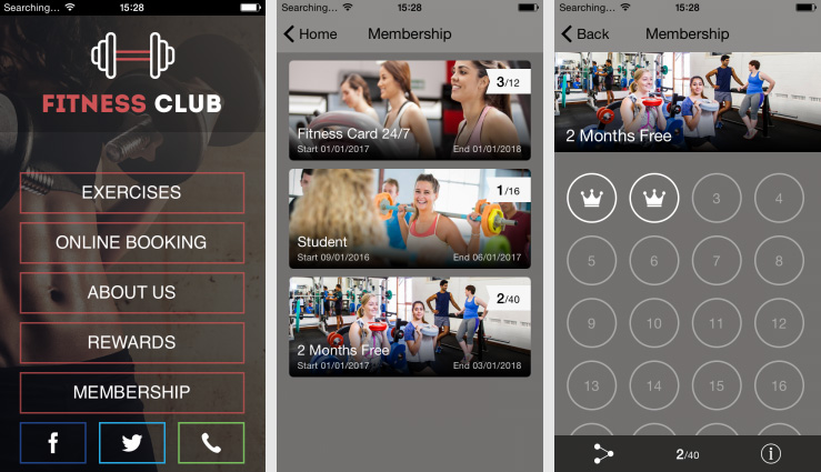 Fitness Club Solution