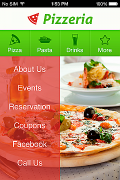 Pizzeria App Templates