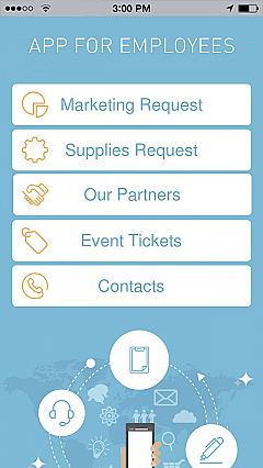 App for Employees App Templates