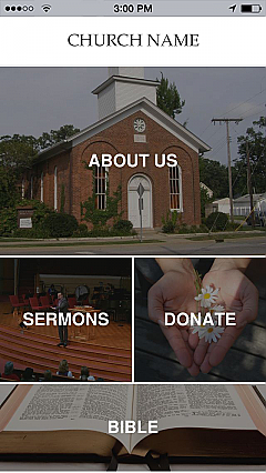 Church Template 2 App Templates