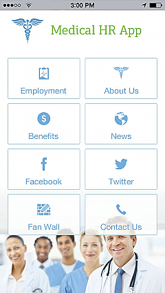 Medical HR App Templates