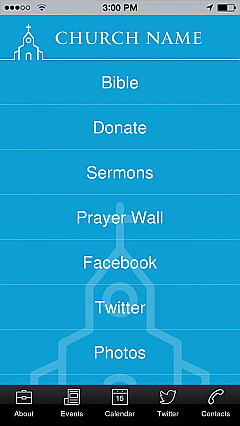 Christian Church App Templates