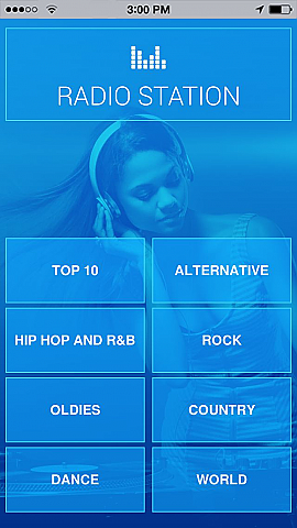 Online Radio App Templates