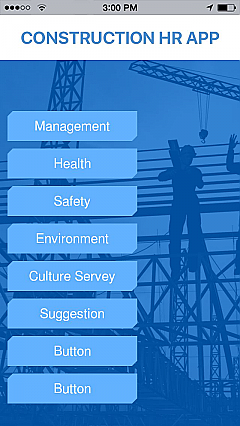 Construction HR APP App Templates
