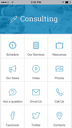 Consulting 3 App Templates