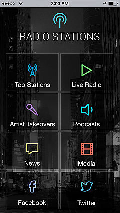 Internet Radio App Templates