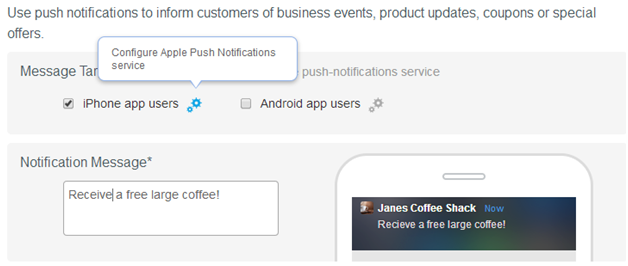 Updated Push Notifications