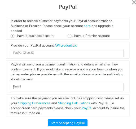 paypal login